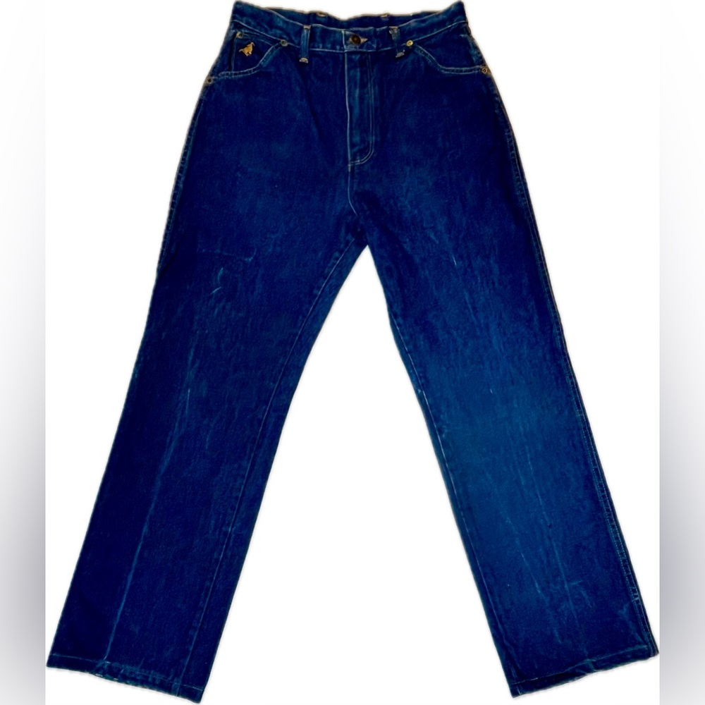 Vintage 1980’s/Early 90’s Wrangler Junior Fit High Rise Jeans | Horse Logo Sz 13